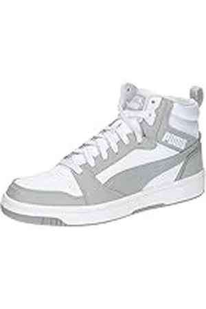 PUMA Rebound V6 sneakers, uniseks, wit asgrijs, 44.5 EU