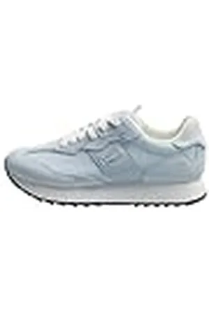 ESPRIT Lace-up sneakers voor dames, 435/PASTEL Blue, 39 EU, , 39 EU