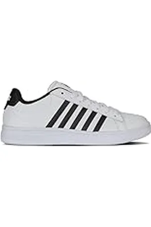 K-Swiss Dames Court TIEBREAK II sneakers, wit/zwart/wit, 39 EU, , 39 EU