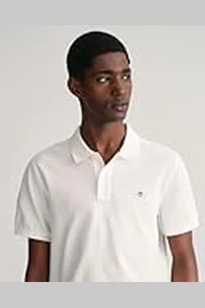 GANT Reg Shield Ss Pique poloshirt voor heren, , XS