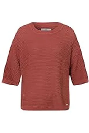 Brax Dames Style Lesley Yarn Mix Fancy Structure Pullover, , 40