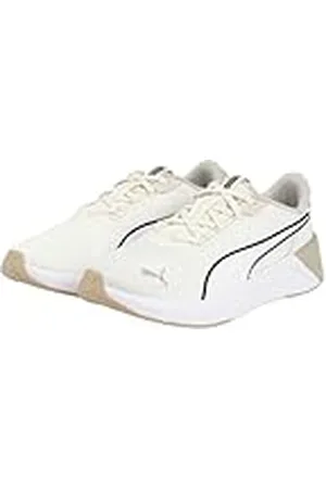 PUMA Dames SOFTRIDE Harli WNS Hybrid Skins Road Running Schoen, Warm White-Desert DUST, 6 UK, , 39 EU