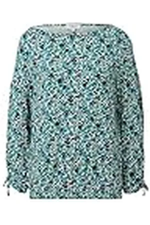 QS by s.Oliver Shirt met lange mouwen en plooien aan de mouwen, , 46