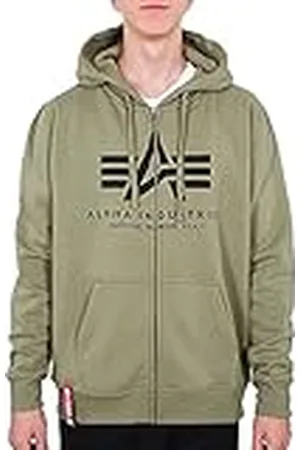Alpha Industries Basic Zip Hoody Sweat met capuchon voor heren