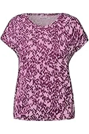CECIL TOS Minimal AOP Deco Shoulder T-Shirt S, , S