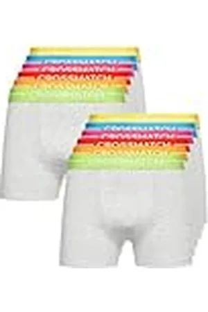 Crosshatch Heren (5 & 12 Pack) Multipacked Boxer Shorts, Heren Multi-Color Boxer, Heren Gift Set voor je vrienden, vriend of man. Boxershorts zijn verkrijgbaar in de maten: S, M, L, XL, XXL