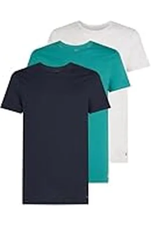 Calvin Klein Katoenen T-shirts met korte mouwen voor heren, verpakking van 3 stuks, , S