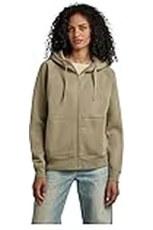 G-Star Raw Premium Core 2.1 Sweatshirt met capuchon en rits voor dames, , L