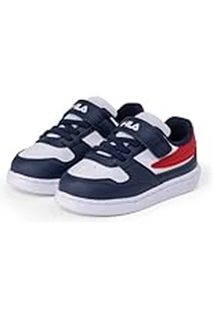 Fila Uniseks kinderen Fxventuno Velcro TDL sneakers, Navy Red, 27 EU