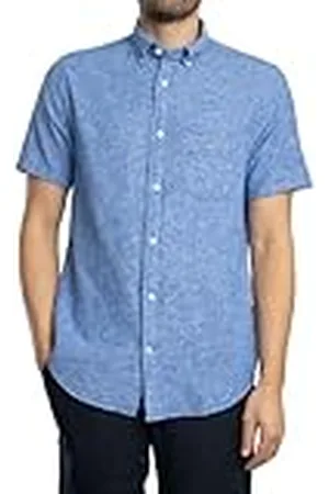 GANT REG COTTON LINEN SS SHIRT, , XXL
