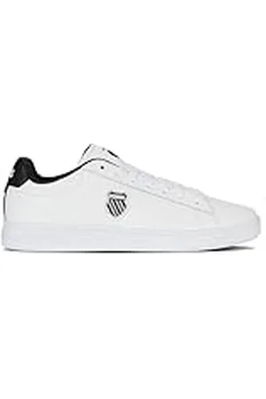 K-Swiss Court Shield II Sneakers, WHT/BLK/DECMBRSKYGRY, 44,5 EU, , 44.5 EU