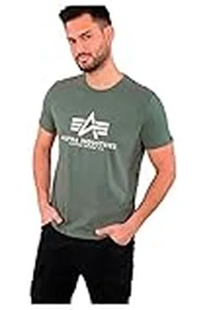 Alpha Industries Basis T-shirt Heren T-shirt Vintage Green