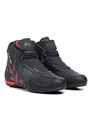 TCX R04D waterdicht, motorschoenen voor heren, waterdicht, gecertificeerd met T-DRY-membraan, sluiting met veters en klittenbandsluiting, bovenmateriaal van mesh met Hot Melt-voering, , 37