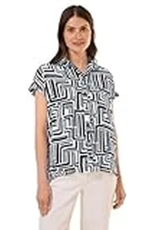 CECIL Gedrukt shirt kraag blouse, , XS