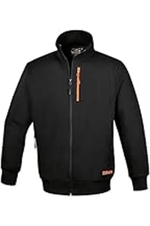 Beta Studios 7664N Werkjas voor heren, met lange ritssluiting, van katoen en polyester, met twee grote zakken in de tailleband, een borstzak met verticale ritssluiting en elastische tailleband en manchetten