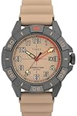 Timex Analoog herenhorloge met siliconen band Expedition North Ridge, , riem