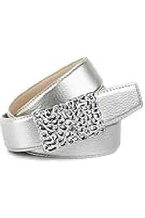 Anthoni Crown Leren damesriem met ondervoering 1IDTS riem, , 100, , 100