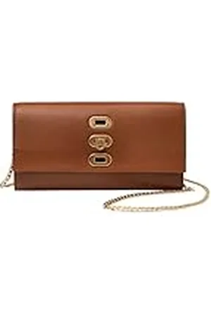 Fossil Penrose Portemonnee Crossbody van Leer voor Dames, ZB1883200-19 cm L x 1,9 cm B x 8,9 cm H