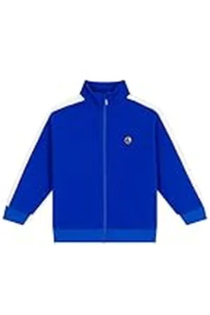 Petit Bateau Sweatshirt met ritssluiting voor jongens, , 12 Jaren