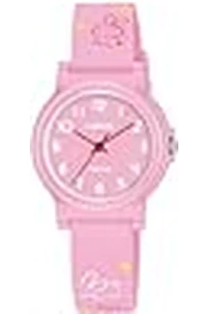 Lorus Analoog kwartshorloge voor meisjes met siliconen armband RRX41JX9