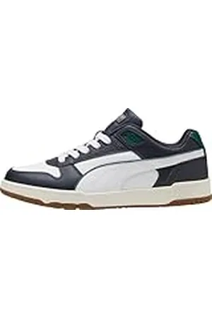 PUMA Unisex RBD Game Low Sneaker, nieuwe marine wit-donkere mirte, 8 UK, New Navy White Dark Myrtle, 42 EU