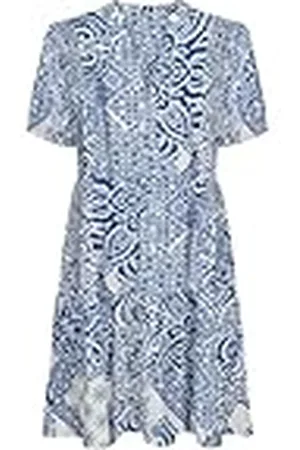 ONLY Dames Onlnova Life Vis S/S Thea Dress AOP, , L
