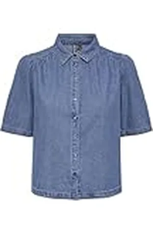 Pieces® PCMAG SS Denim Shirt, , M