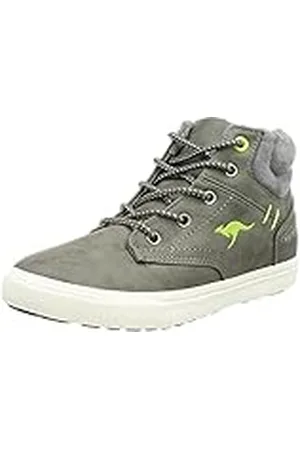 KangaROOS KAVU X sneakers, staalgrijs/limoen, 31 EU, , 31 EU