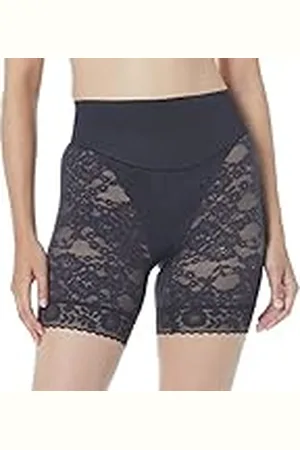 Maidenform Dames tame Your Tummy Lace Shorty Taille Shapewear, , S
