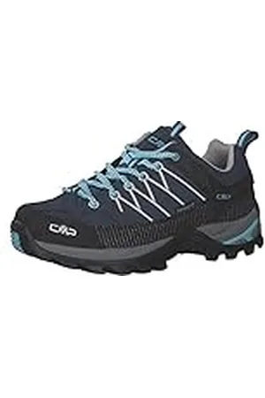 CMP Rigel Wmn Trekkingschoenen voor dames, Wp trekkingschoenen, halfhoge schoenen, trekkingschoenen, wandelschoenen, Stenen blauw, 38 EU