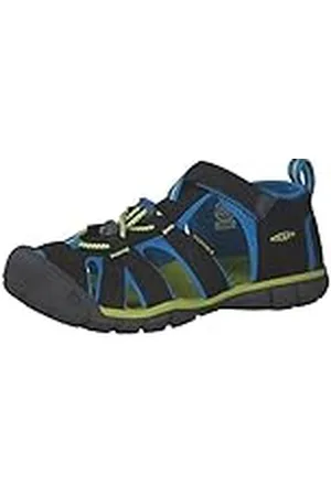 Keen Unisex kinderen Seacamp 2 CNX sandalen, Zwart Brilliant Blauw, 38 EU