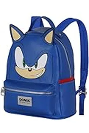 KARACTERMANIA Sega-Sonic Face-Heady Rugzak, , 15 x 24,5 x 29 cm, inhoud 8 l, , Eén maat, Heady Rugzak Gezicht