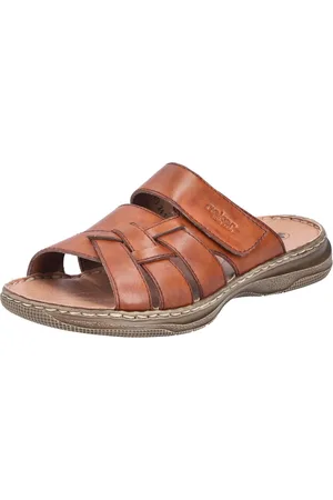 Rieker Schoenen Maat 36 Rieker Heren Slippers 21190 Grijs Suède