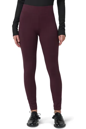 HUE Dames katoen ultra legging met brede taille, assorteer, , S