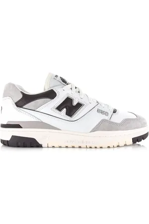 New Balance 550 sneakers white black Leer Unisex