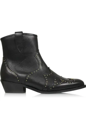 DWRS Lyon studs westernboots Leer Dames
