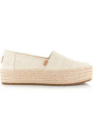 TOMS Valencia | Espadrilles met platea Textiel Dames