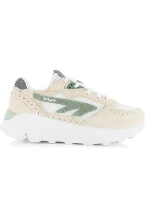 Hi-Tec Shadow White/Sage green Suede Unisex