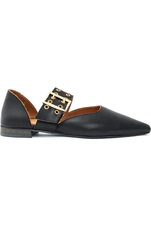 Babouche Binny ballerina Leer Dames