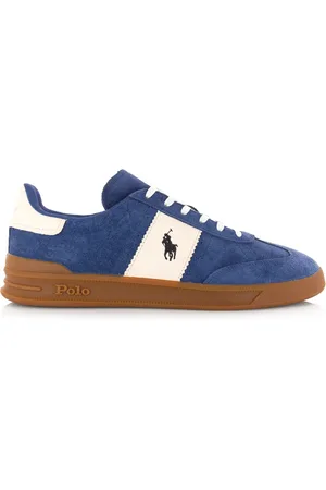 Ralph Lauren Heritage Aera navy Suede Heren