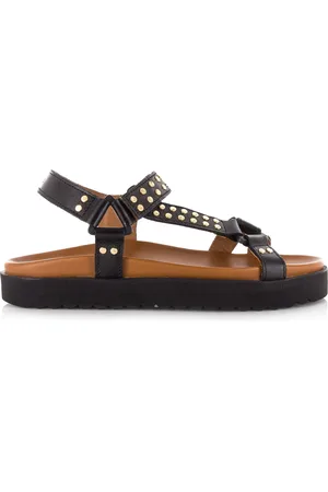 DWRS DWRS - KODIAK leren sandalen met studs Leer Dames