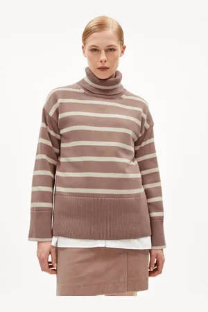 Armedangels CHANAA STRIPES Losse pasvorm Strickpullover - (L)