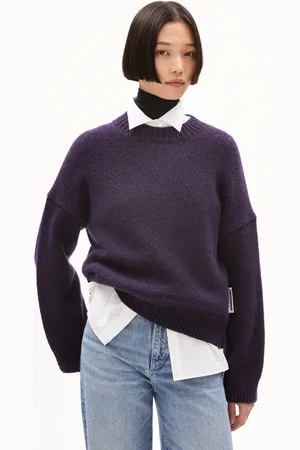 Armedangels SADNAA SOLID Oversized pasvorm Strickpullover - (L)