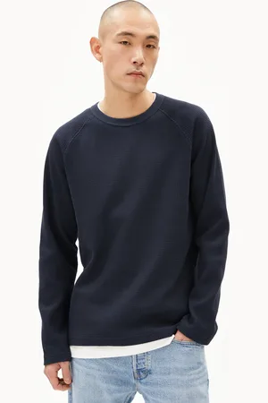 Armedangels JOSUAA WAFFLE Relaxed Fit Langsarmshirts - (M)