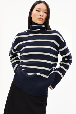 Armedangels CHANAA STRIPES Losse pasvorm Strickpullover - (L)