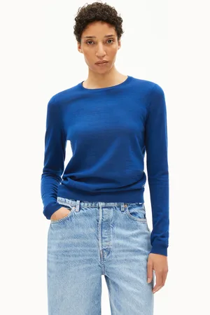 Armedangels ELDIAA MERINO Slank gesneden Strickpullover - (L)