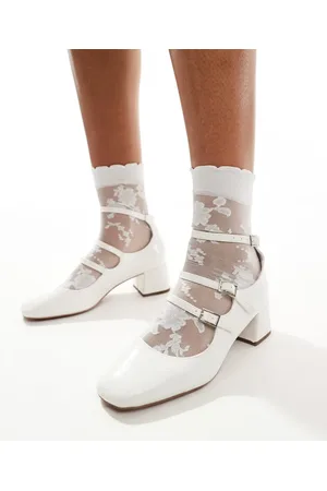 ASOS Socco - Mary Jane schoenen met halfhoge blokhak in