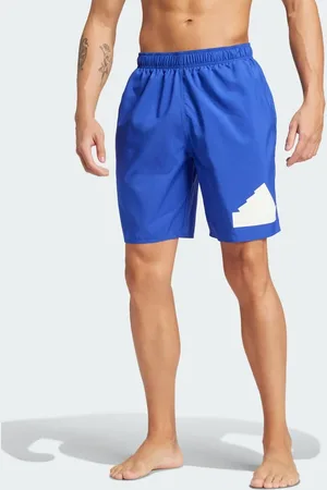 adidas Adidas - CLX - Zwemshort met logo in felblauw/wit