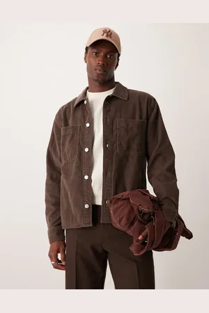 Abercrombie & Fitch Overhemd van corduroy met wassing in