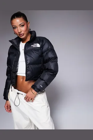 The North Face Nuptse - Cropped donsjack in